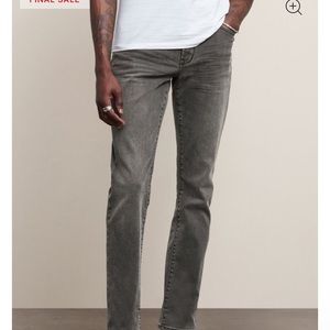 John Varvatos Charcoal black skinny jeans